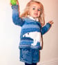 Polar Bear Sweater Knitting Pattern.  Digital Pattern - Image 2
