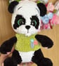 Handmade Crochet Amigurumi Soft Toy plushie panda  - Image 3