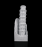 Leaning Tower of Pisa USB Lamp – 25cm 3D Printed Italy Souvenir Night Light, War - Image 5