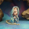 Downland Mouse 'Milla' with jewelled heart OOAK Sculpt