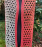 Handmade Crocheted Scarf, Ombre yarn - Image 4