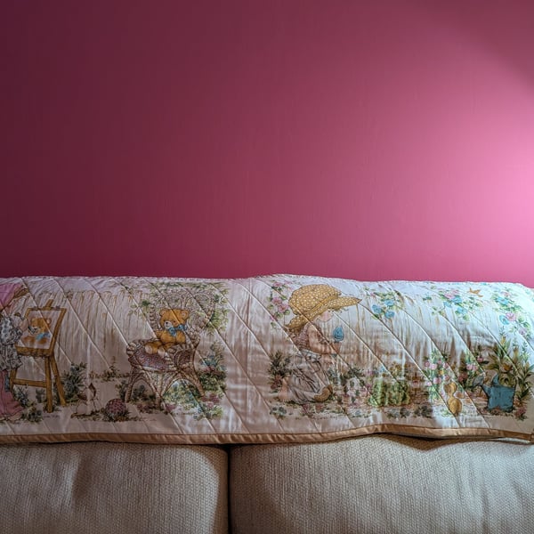 Handmade table runner or bed runner or couch runner decor