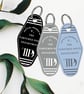 Classic Official Member - TPD Motel-Style Keyring: Retro Acrylic Keychain, Song
