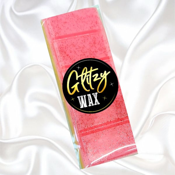 Rhubarb & Custard Scented 50g Wax Melt Snap Bar, Snap Bars, Soy Wax Strong Scent