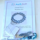 Begelly Beads Crystal Wave Necklace Kit