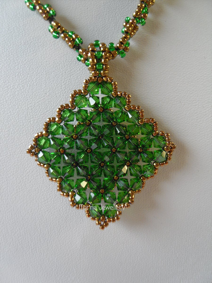 Green Crystal Pendant