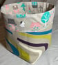 Fabric storage tub - medium