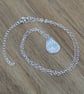 Fine Silver Teardrop Pendant - Image 4