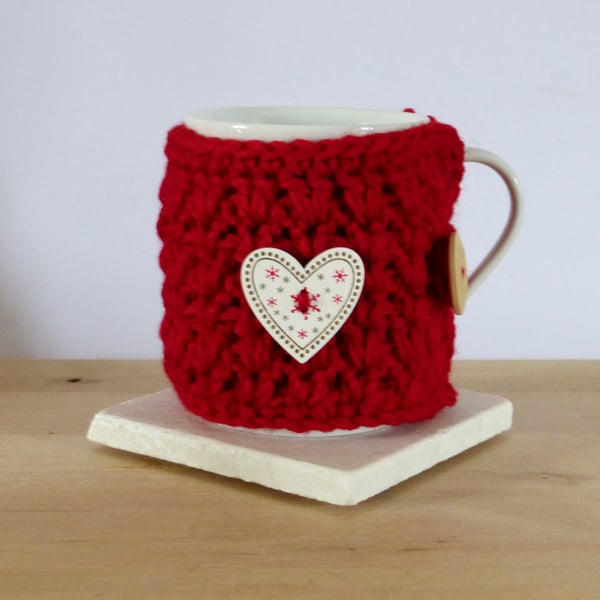 Crocheted Mug Cosy