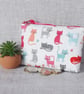 Large coin purse, pouch, cats