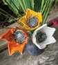 autumn colour anemone ceramic flowers, perfect new home gift - Image 3