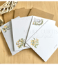 Lemon Zest Notecards set 12 A6 Flat Cards with Envelopes in Gift box - Image 2