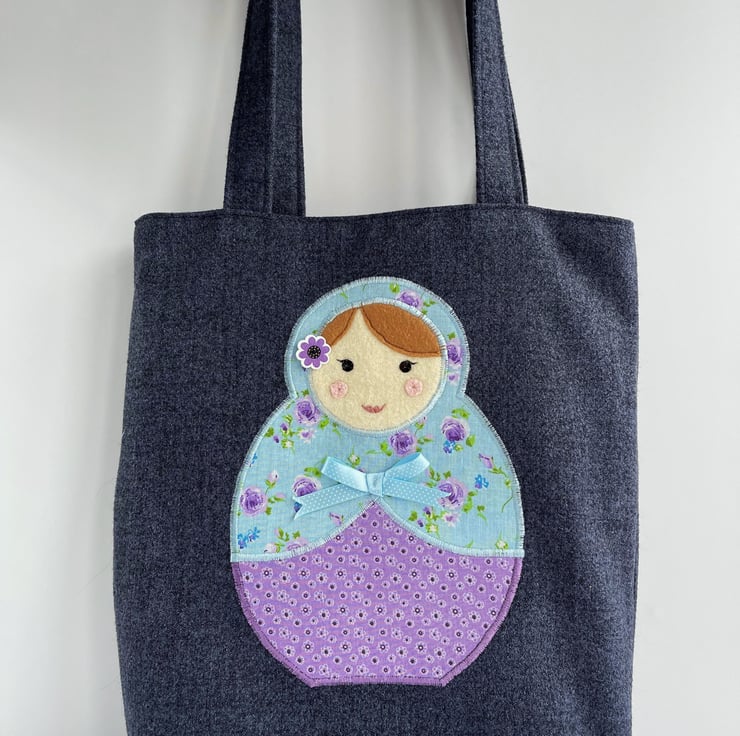 Basket Bag Recycled Plastic Purse the Cutest Bag Lila 