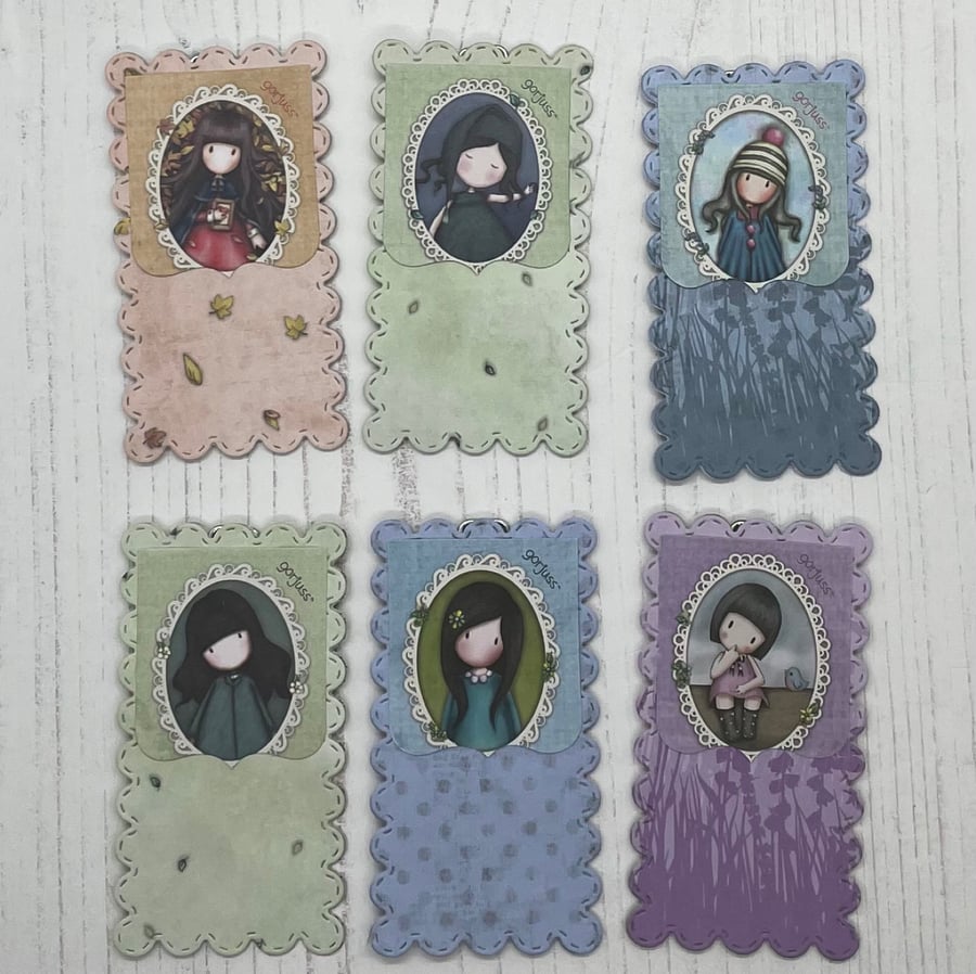 Gorjuss Girl Hidden Paper Clip Lucky Dip