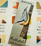 Eurasian nuthatch British wildlife bookmark 