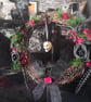 Halloween theme wreath
