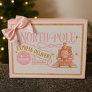 Personalised Christmas Eve Box North Pole Express Santa Delivery Gift Box Ki