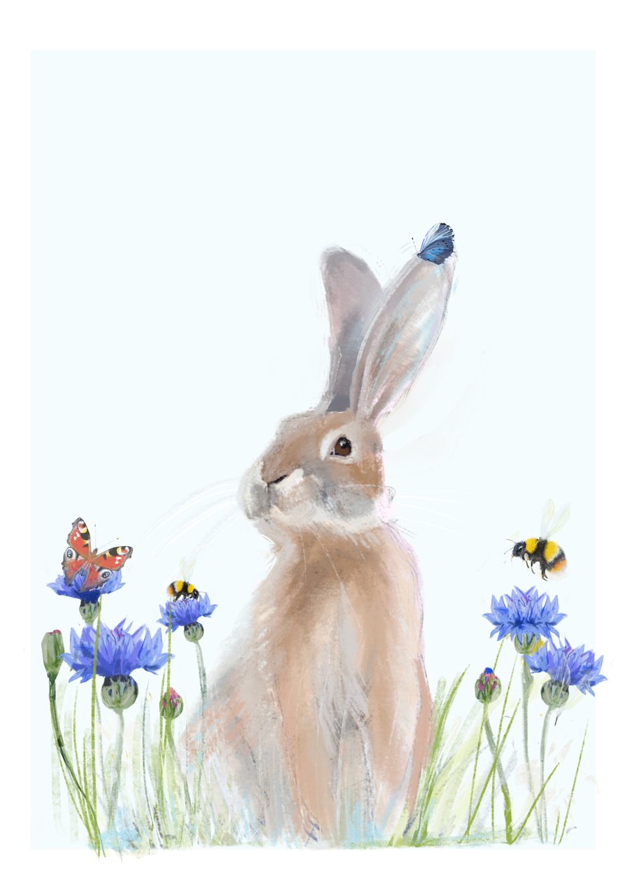 Art Print Rabbit