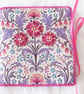 NEEDLE BOOK   HAND BEADED   PINK MAUVE - Image 1