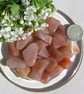 10 Peach Aventurine Crystal Polished Tumblestones, Craft, Mosaic, Grid, Chakra - Image 2
