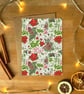 Under the Mistletoe Christmas Card With Kraft Envelope - Image 3