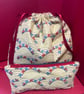 Train bag waterproof lining & poucg