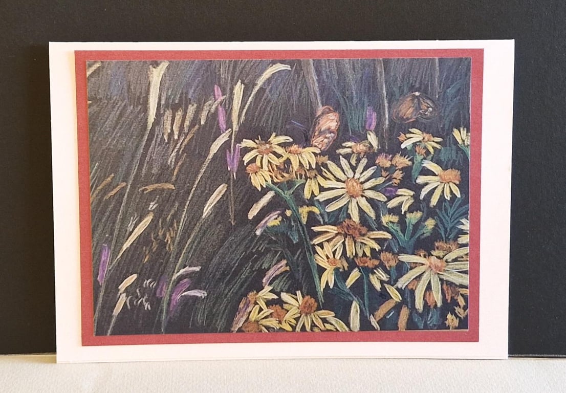 Greetings Card (Blank) A5 - 'Natures Garden': Print of an Original Painting
