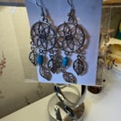 Dangly fashion earrings