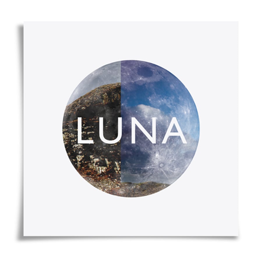 Luna Landscape Print