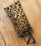 Leopard Print Quilted Fabric Glasses Case - Image 4