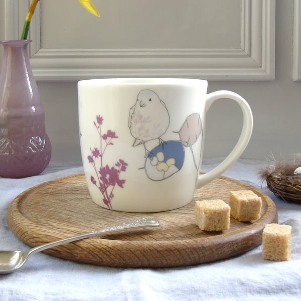 Chaffinch Fine Bone China mug