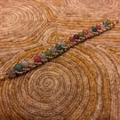 Glass beaded bracelet