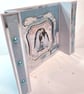 Handmade Penguin Family 3D Papercraft Card - Family is the best Gift - Image 2