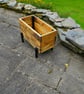 Wooden Rustic Pallet Wood Planter - Image 2