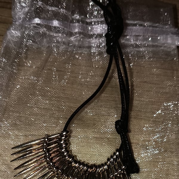 Handmade necklaces from resins sword set 