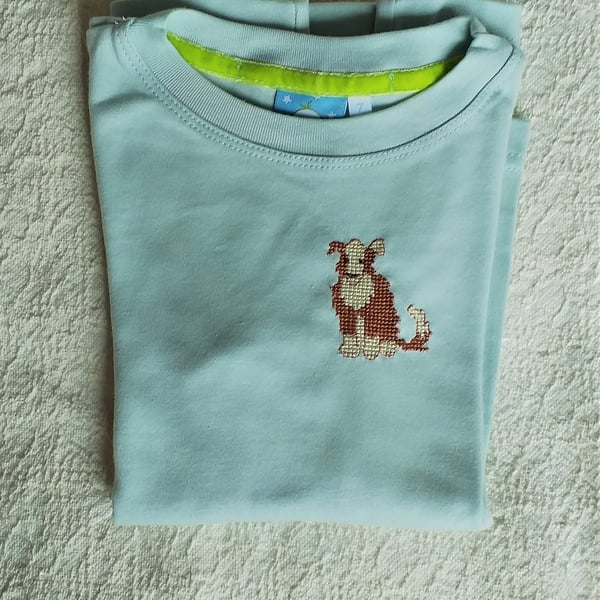 Dog Long-sleeved T-shirt age 7