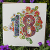 18 Birthday card