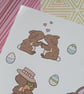 Bunny A5 Sticker Sheet: Easter Stickers for Journals and Spring Craft - Image 3