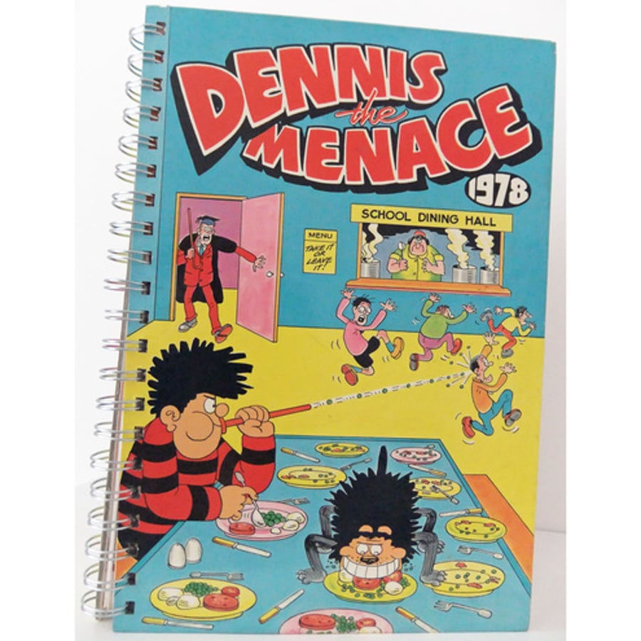  Handmade Notebook / Journal up-cycled from Dennis the Menace book 1978