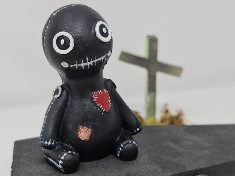 Handmade Resin Voodoo - Gothic, Witchy, Horror, Voodoo, Halloween
