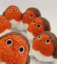 Round Robin - needle felted robin ornament - Image 1