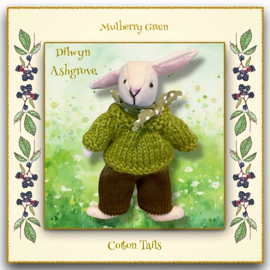 Reserved for Carol - Dilwyn Ashgrove - a Cotton Tail bunny from Mulberry Green