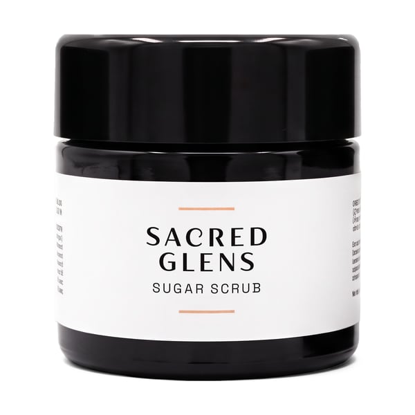 Exfoliating Face & Body Scrub - Sensitive Skin - Handmade Natural Skincare Gift