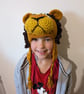 Crochet lion hat, winter novelty hat, newborn, child, toddler, adult sizes - Image 3