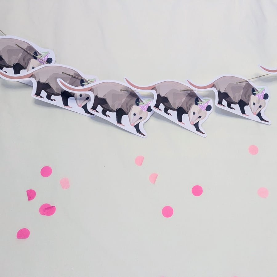 Possum Party Bunting