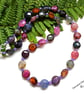  Multicoloured Agate Necklace  - Image 5