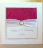 Handmade 18th birthday card, personalised, any age or name - Image 2