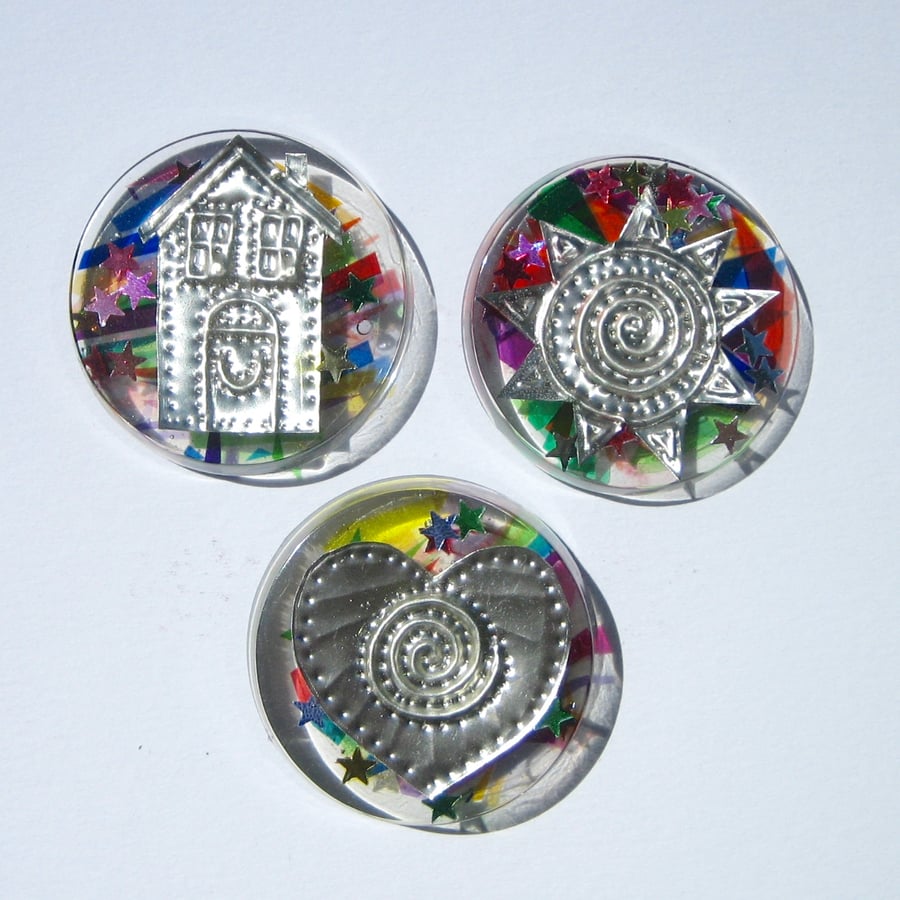 Happy House Magnet Set 2, Housewarming Gift