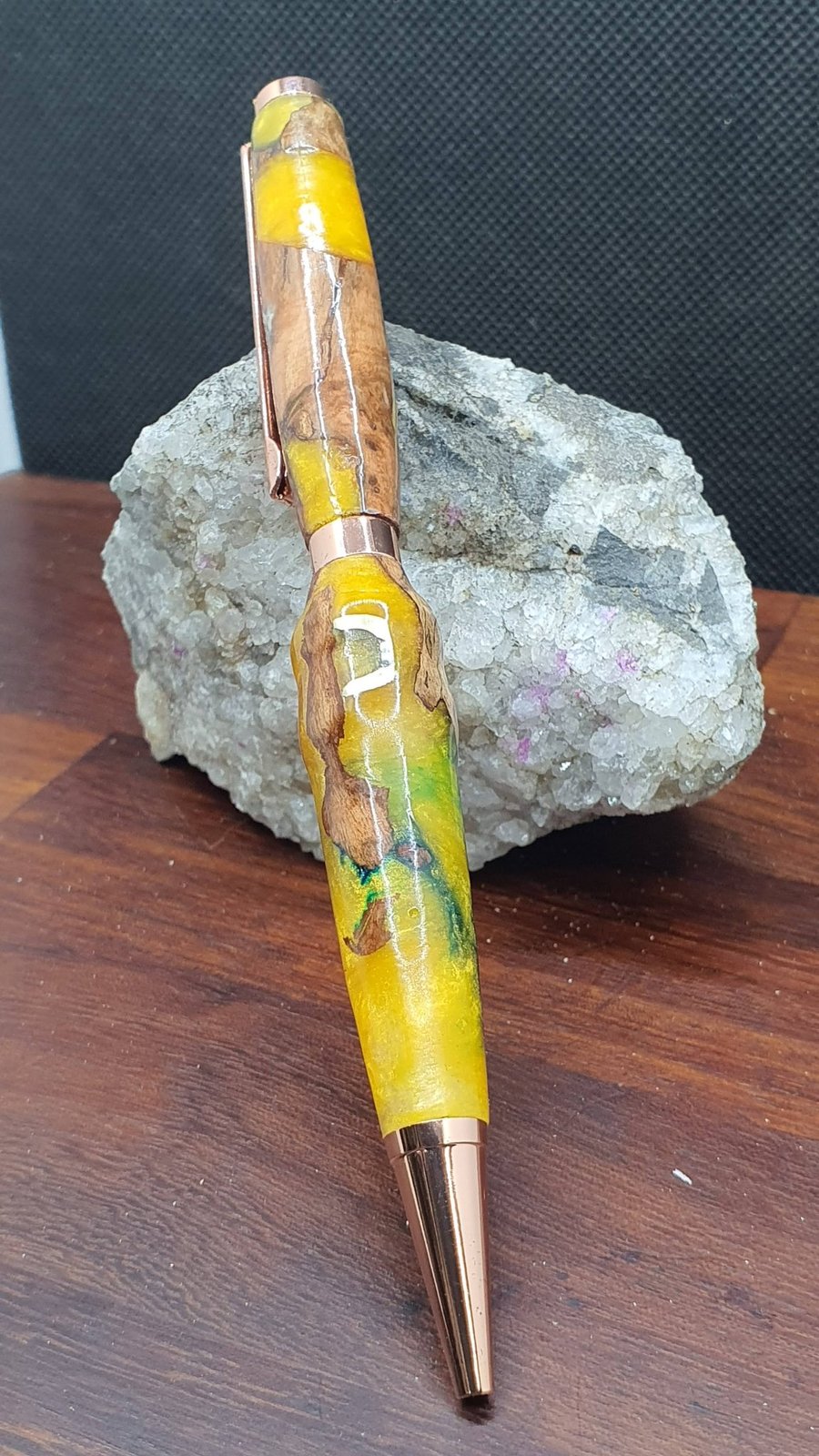 Wood & resin pen.