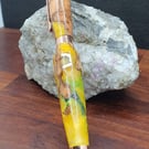 Wood & resin pen.